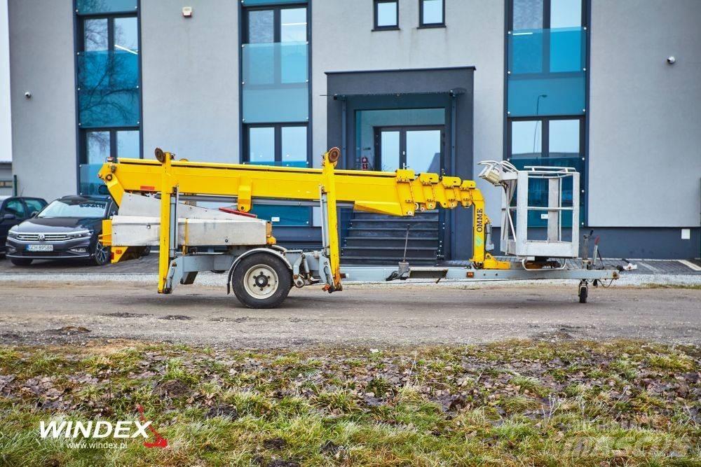 Ommelift 2100 EBZ Trailermonterede lifte