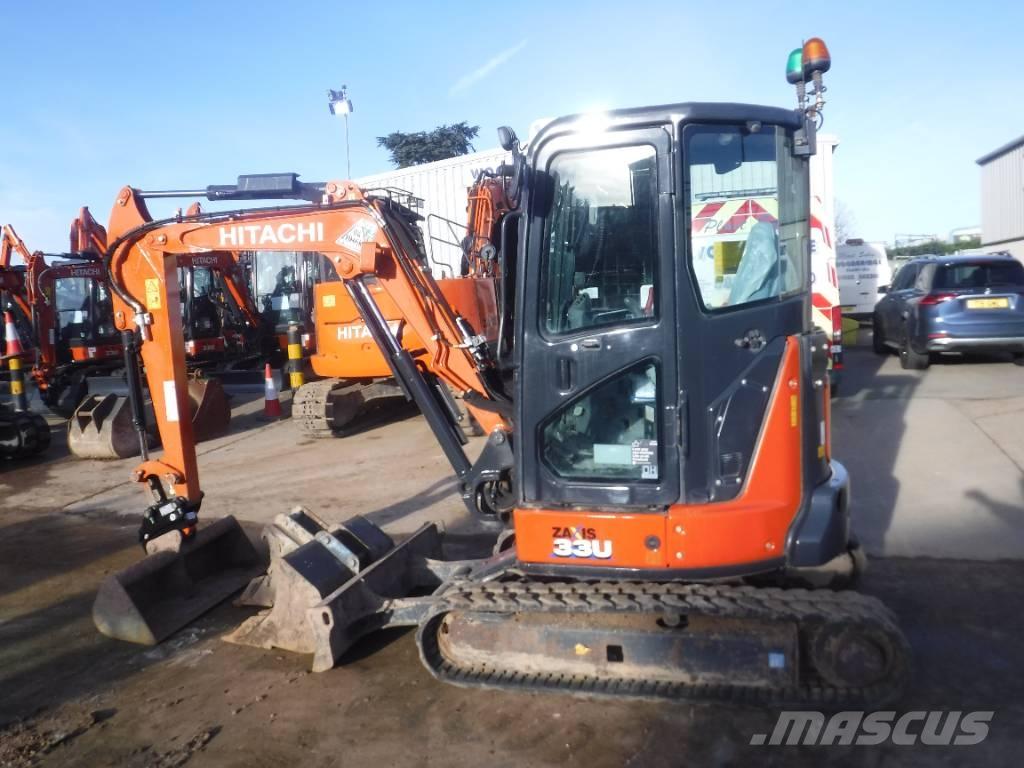 Hitachi ZX 33 U-6 Minigravemaskiner