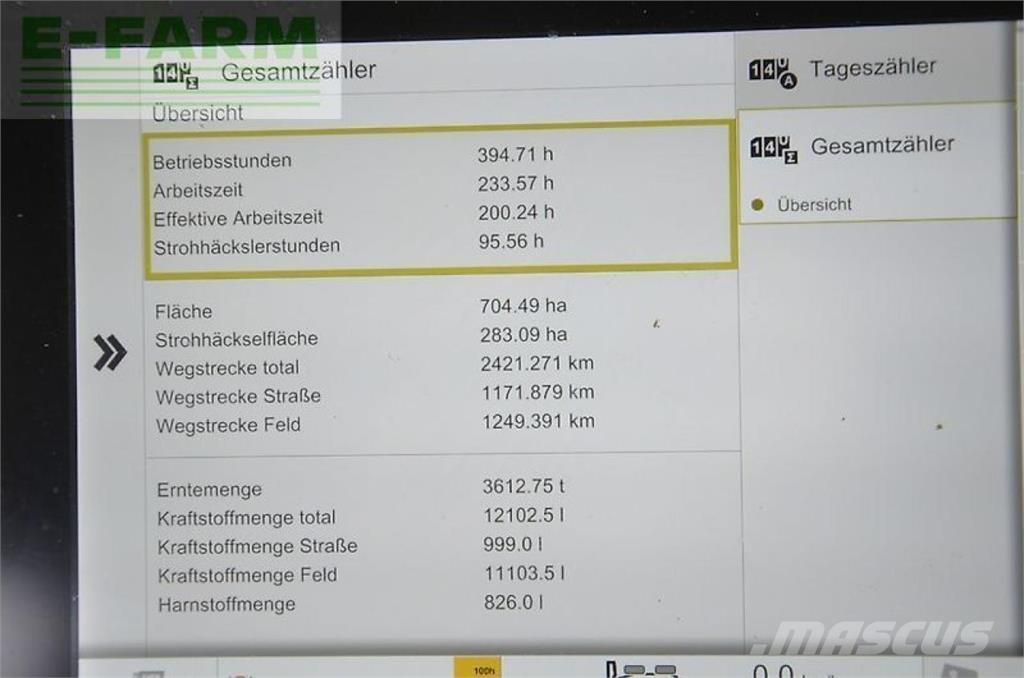 CLAAS trion 730 Mejetærskere