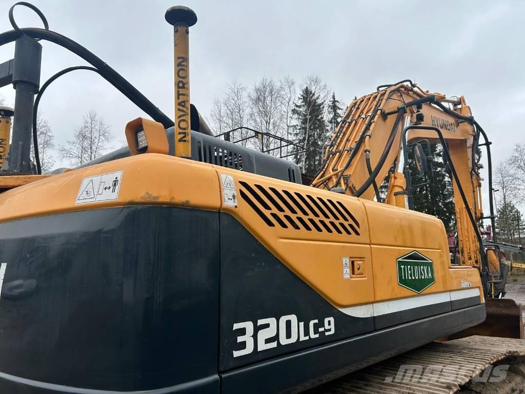 Hyundai R320 LC-9 Gravemaskiner på larvebånd