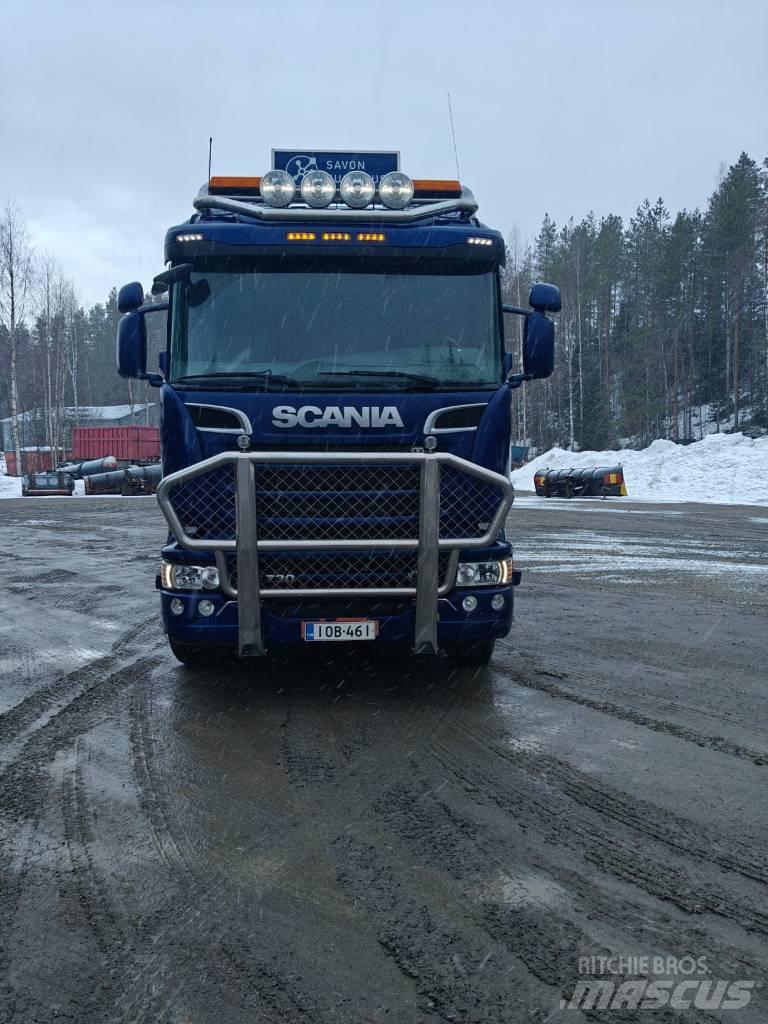 Scania R 730 Lastbiler med tip