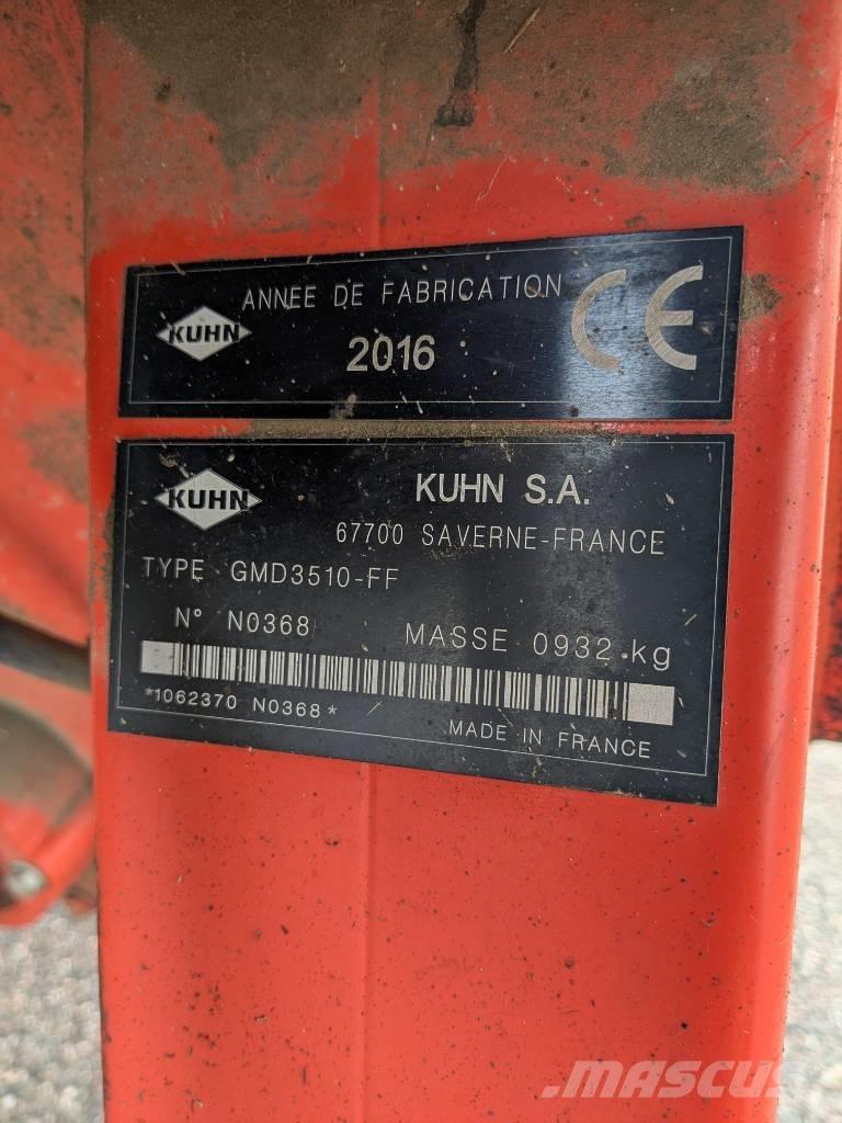 Kuhn GMD 3510 FF Græsslåmaskiner