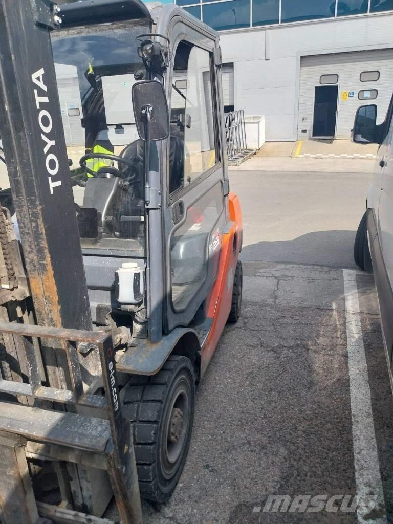Toyota 02-8FDF25 Diesel gaffeltrucks