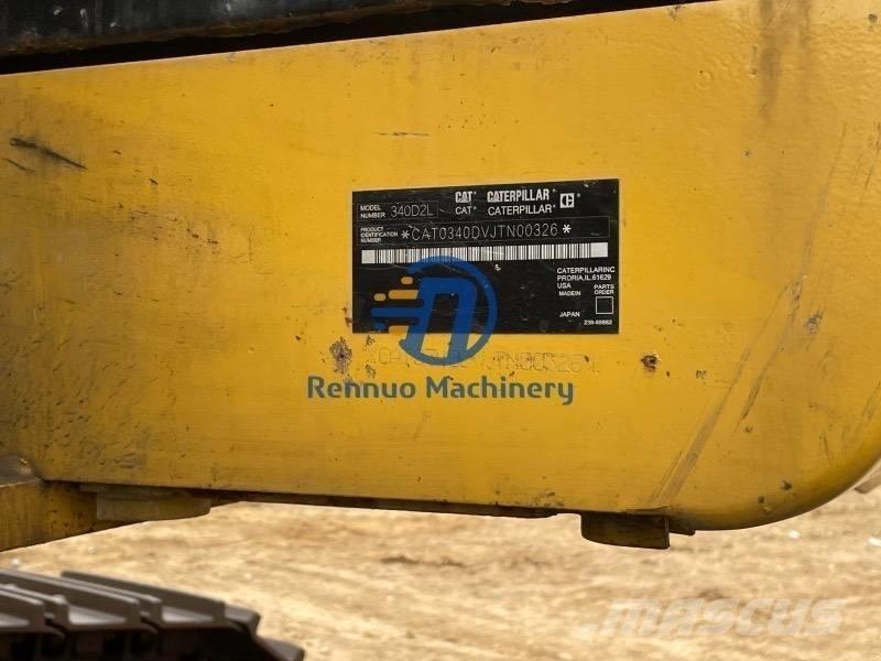 CAT 340D2L Gravemaskiner på larvebånd