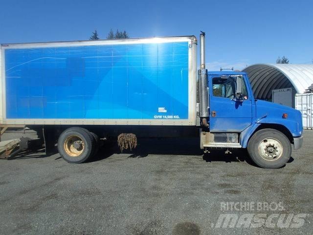 Freightliner FL 70 Lastbiler med containerramme / veksellad