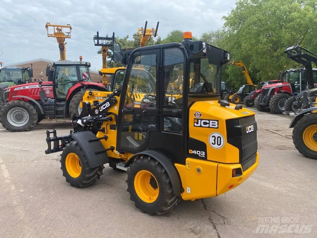 JCB 403 PLUS Teleskoplæssere til landbrug