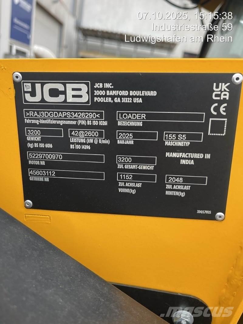 JCB 155 Minilæsser - skridstyret