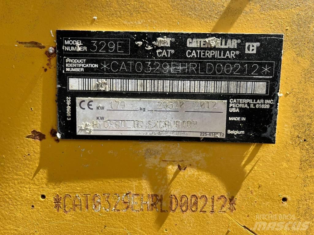 CAT 329 E LN Gravemaskiner på larvebånd