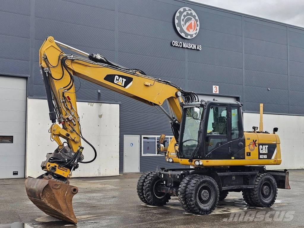 CAT M 316 D Gravemaskiner på hjul