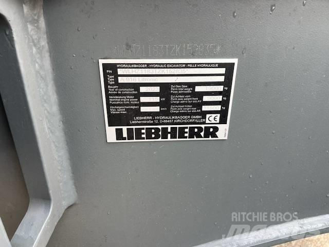 Liebherr 916 Gravemaskiner på hjul