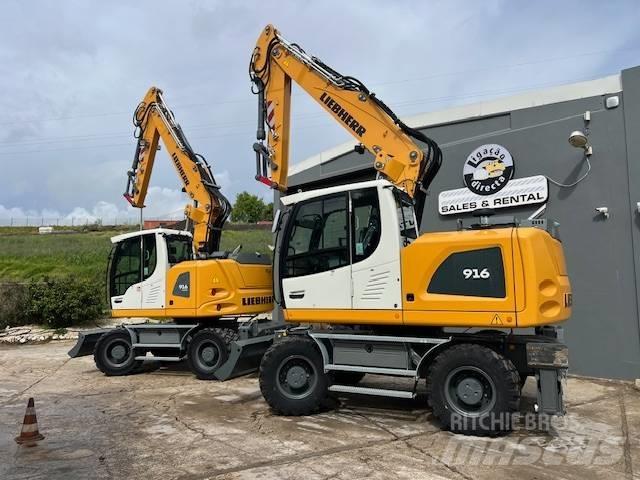 Liebherr 916 Gravemaskiner på hjul