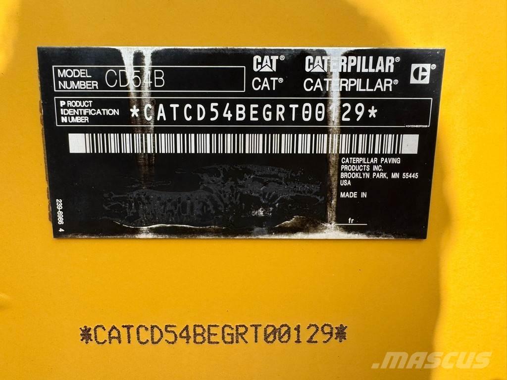 CAT CD54B Tvilling tromle