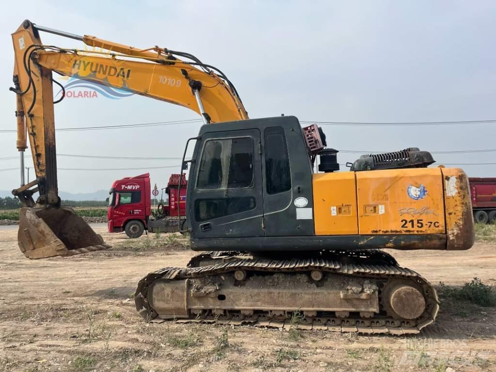 Hyundai Robex 215-7 Gravemaskiner på larvebånd