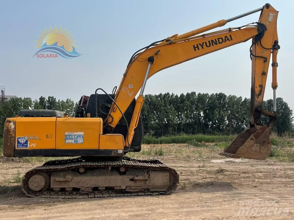 Hyundai Robex 215-7 Gravemaskiner på larvebånd