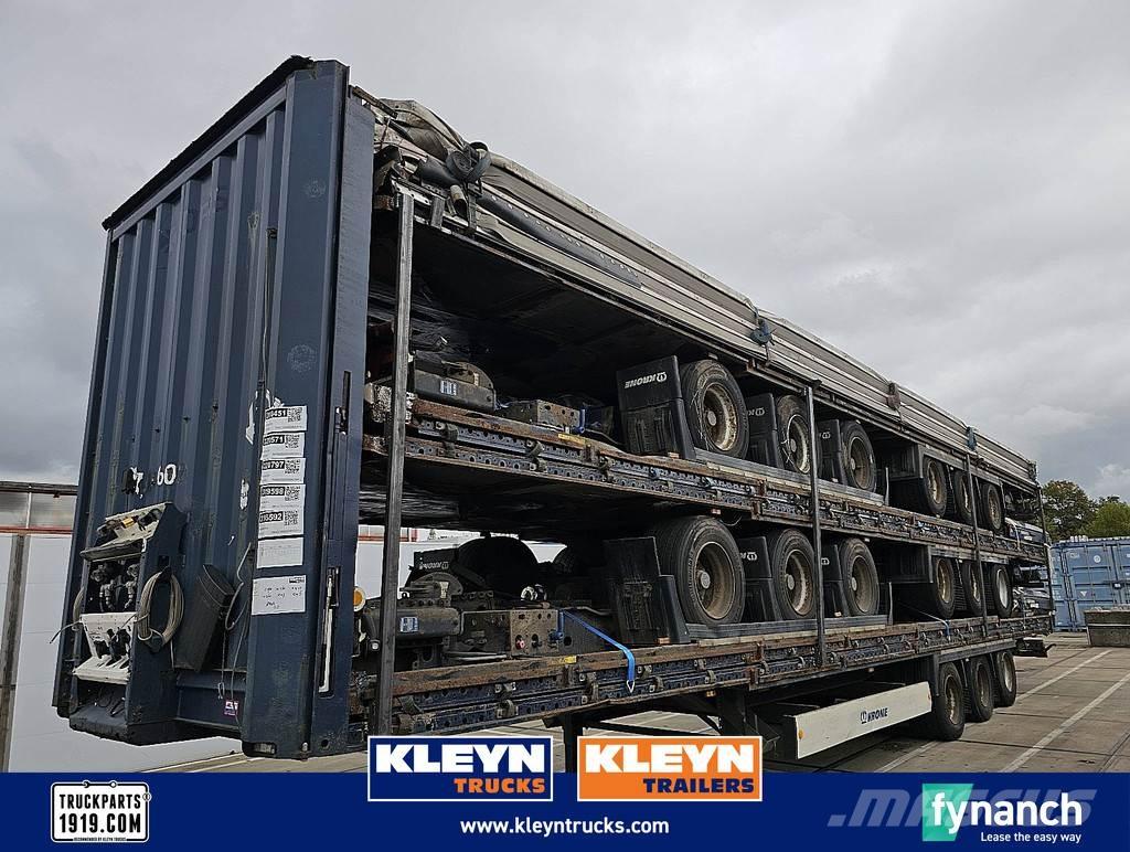 Krone N/A Semi-trailer med Gardinsider