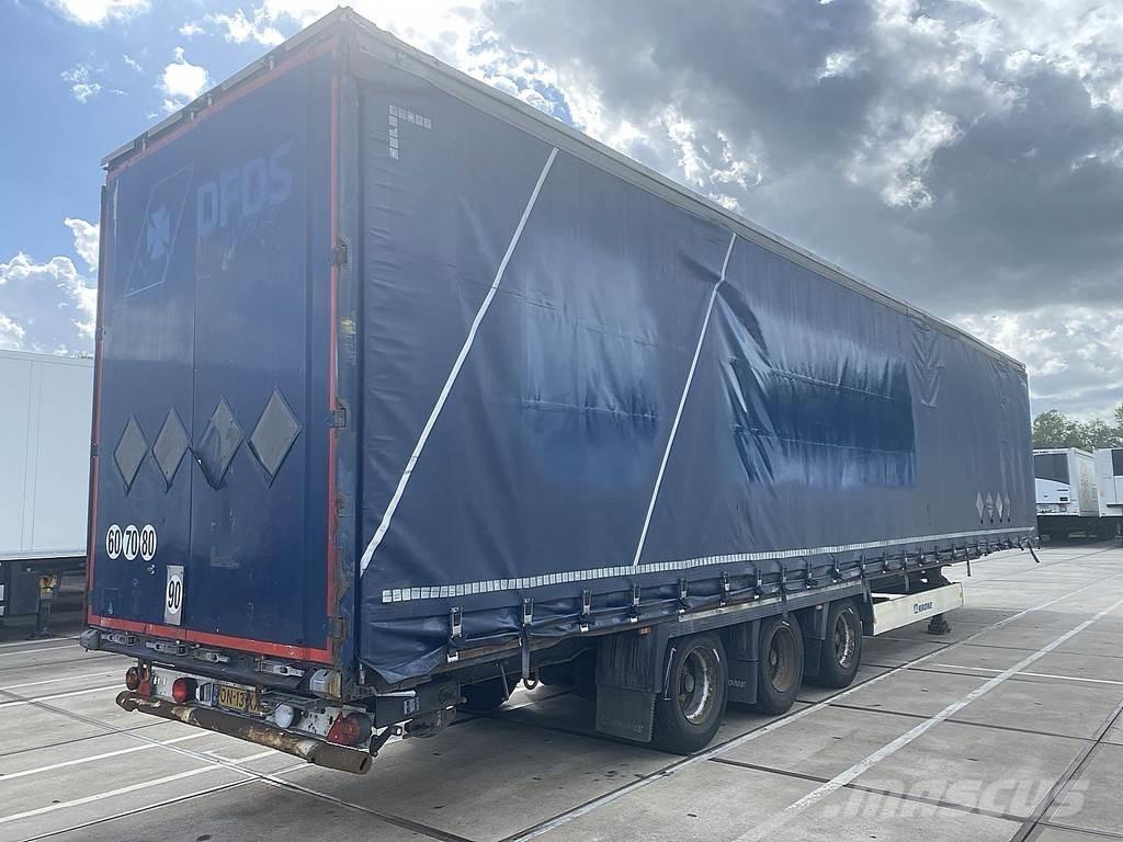 Krone N/A Semi-trailer med Gardinsider