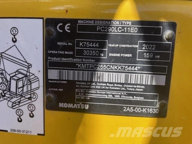 Komatsu PC 290 LC-11 Gravemaskiner på larvebånd