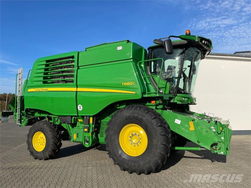 John Deere T660 i Mejetærskere