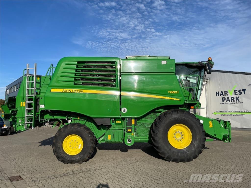 John Deere T660 i Mejetærskere