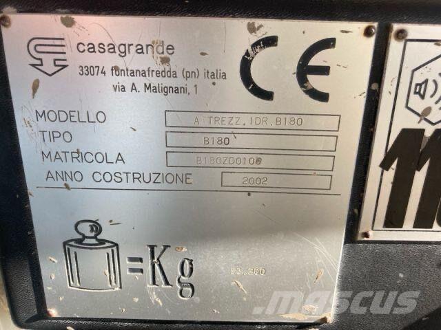 Casagrande B180 Tunge bor