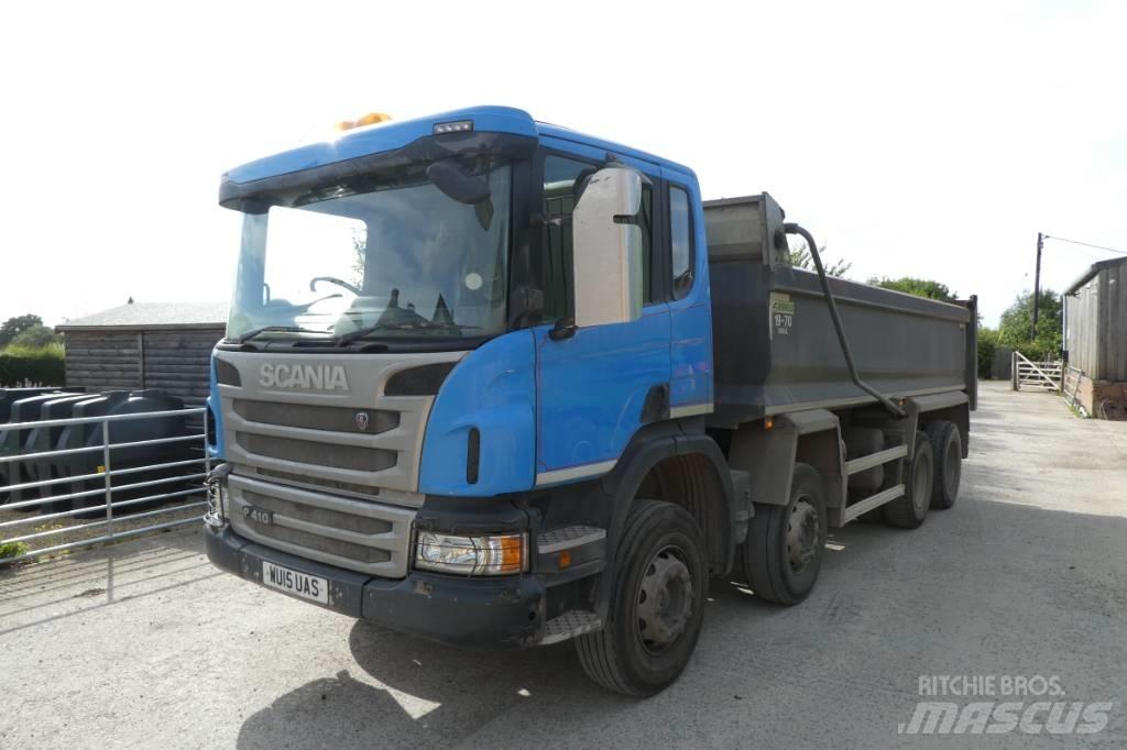 Scania P 410 Lastbiler med tip