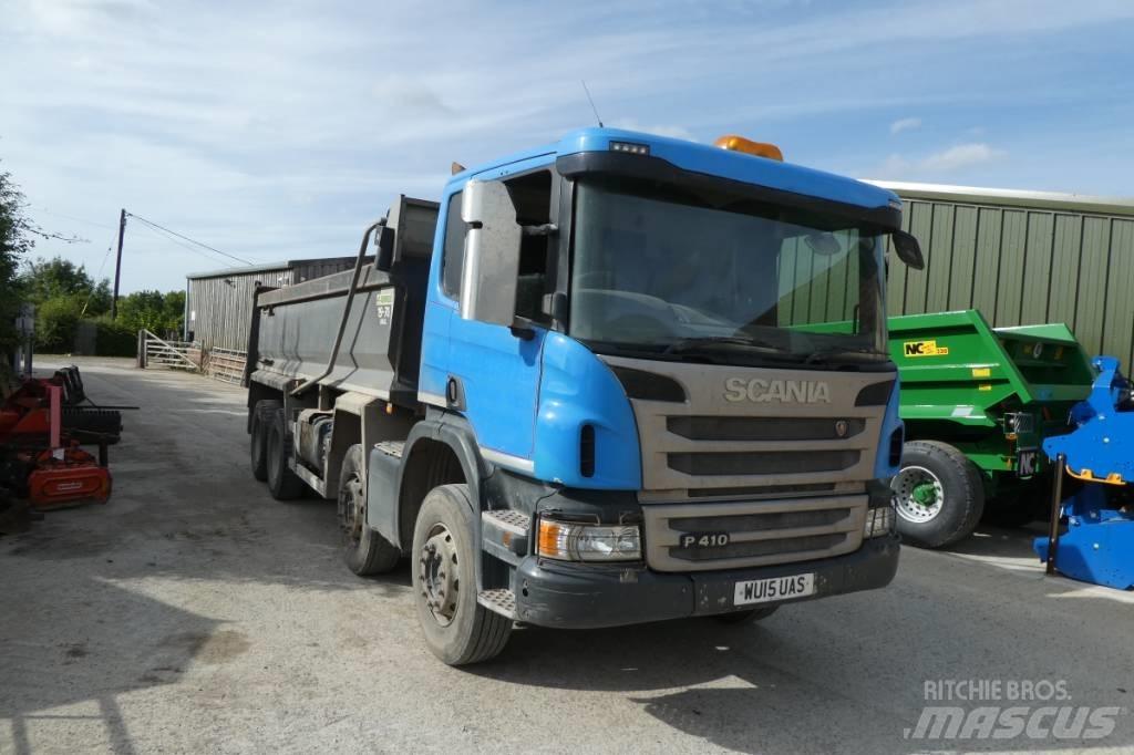 Scania P 410 Lastbiler med tip