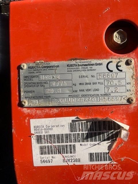 Kubota U 48-4 Minigravemaskiner
