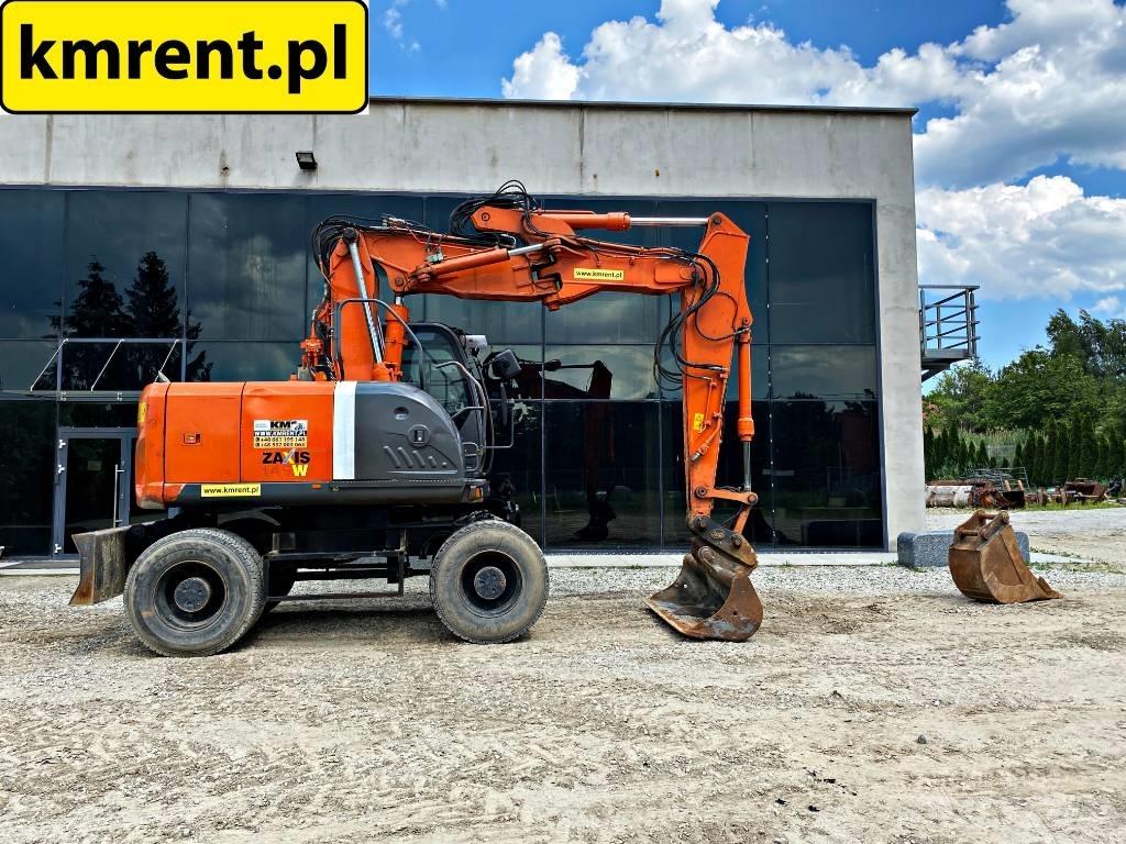 Hitachi ZX 145 W-3 Gravemaskiner på hjul