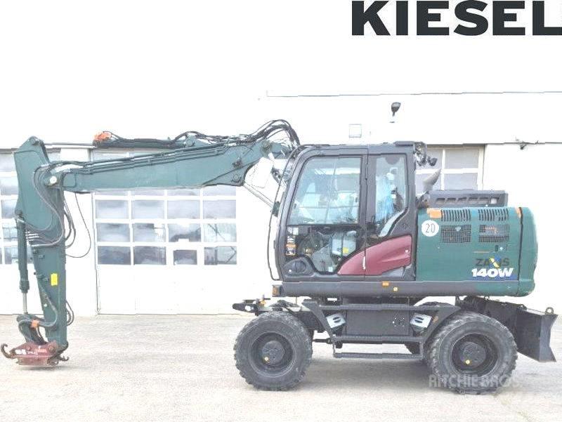 Hitachi ZX 140 W-6 Gravemaskiner på hjul