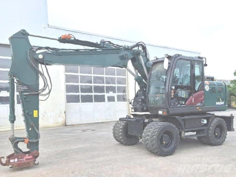 Hitachi ZX 140 W-6 Gravemaskiner på hjul