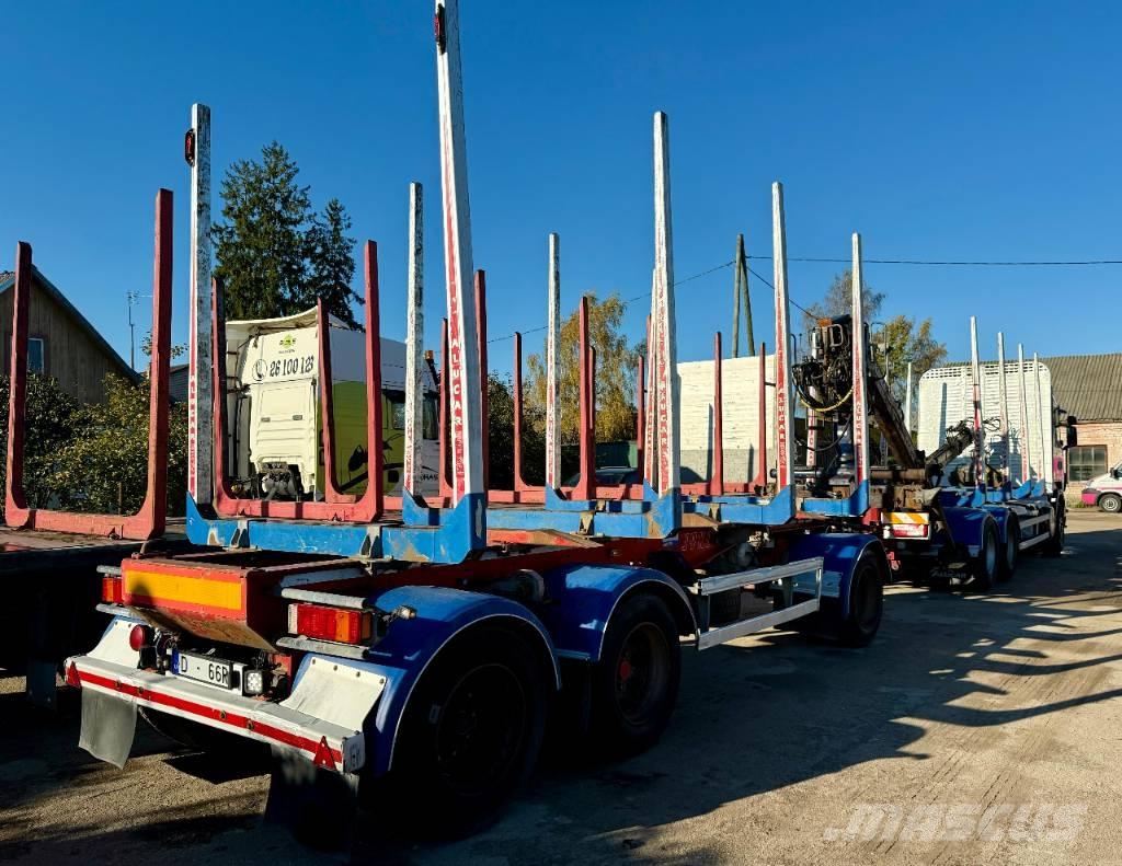 Jyki V31 Semi-trailer til tømmer