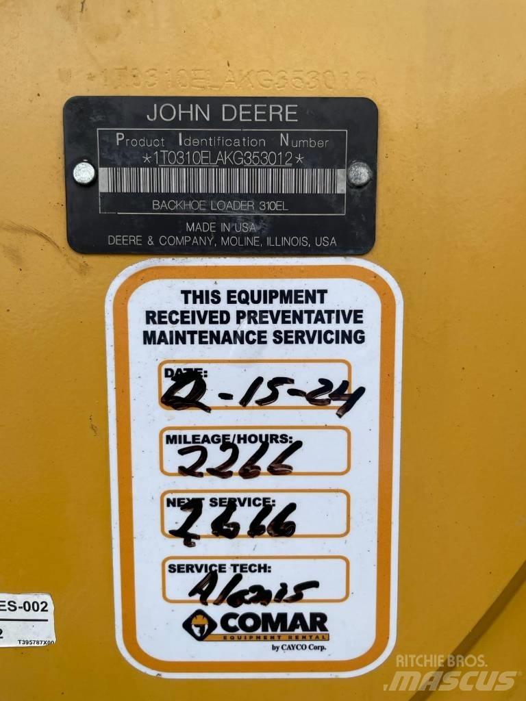 John Deere 310L EP Rendegravere