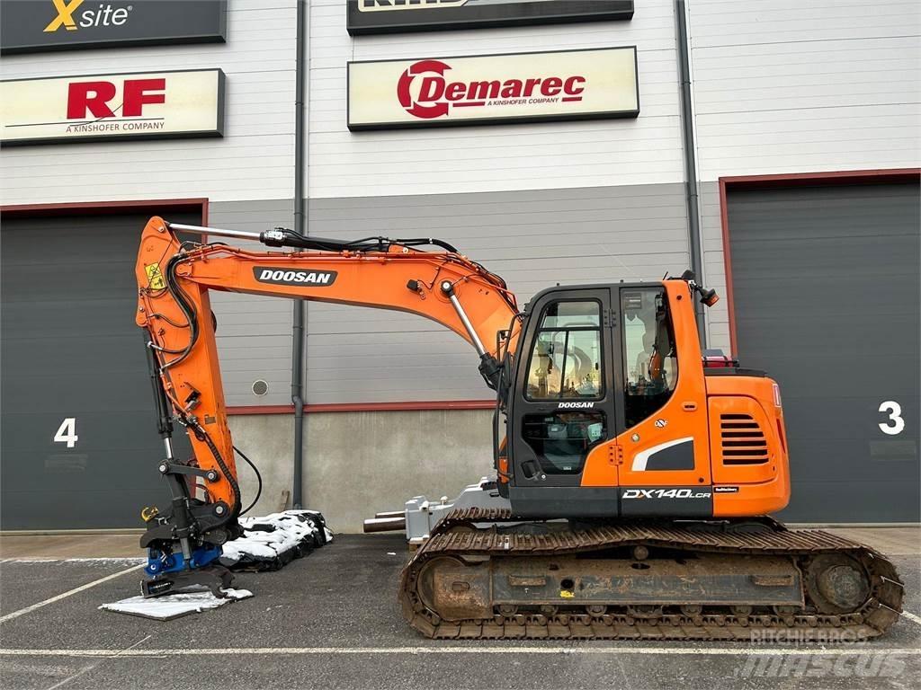 Doosan DX140LCR-5 Gravemaskiner på larvebånd