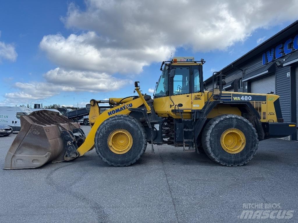 Komatsu WA 480 Læssemaskiner på hjul