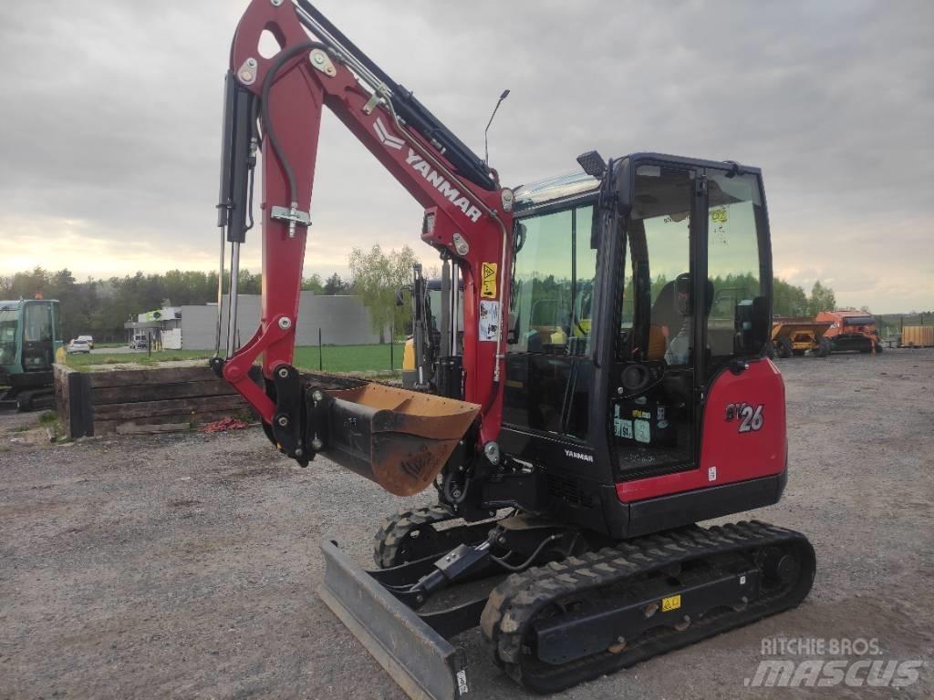 Yanmar SV 26 Minigravemaskiner
