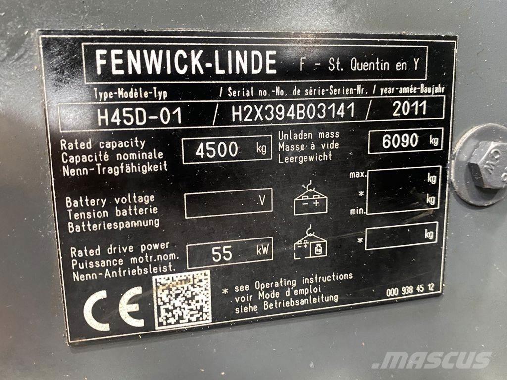Linde H45D-01 Diesel gaffeltrucks