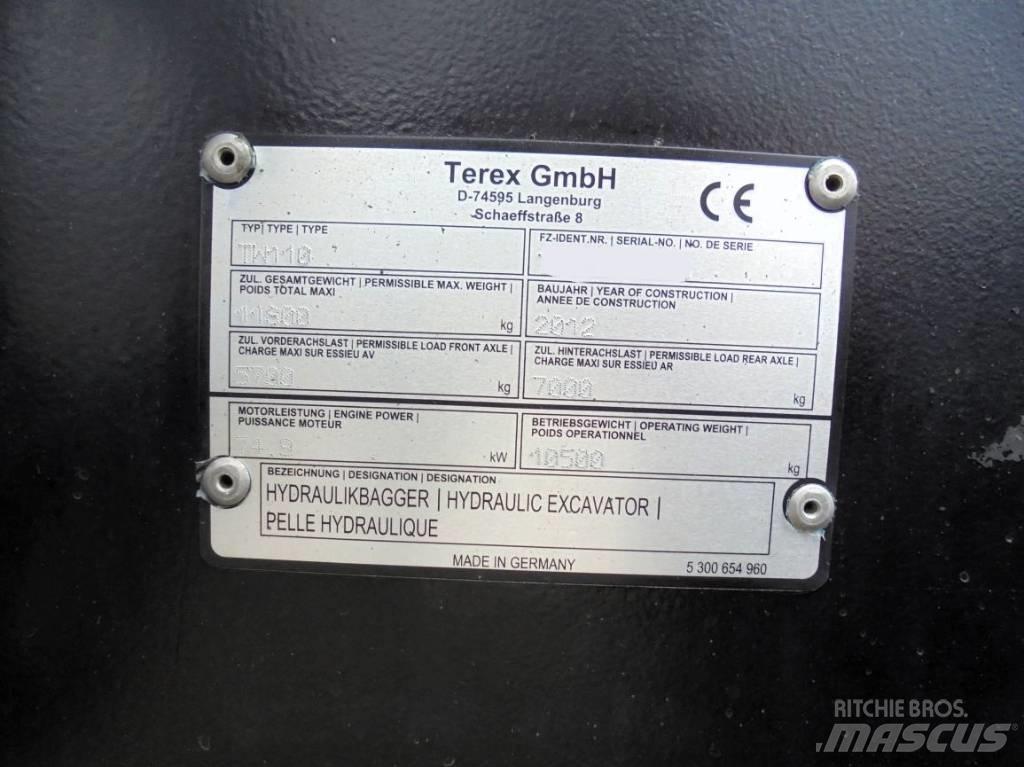 Terex Schaeff TW 110 Gravemaskiner på hjul