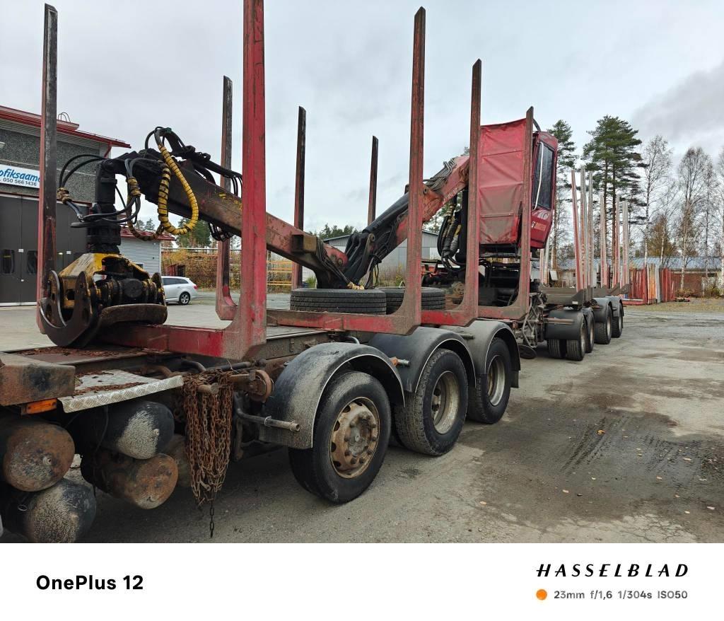 Scania R 164 8X4 Tømmertransport