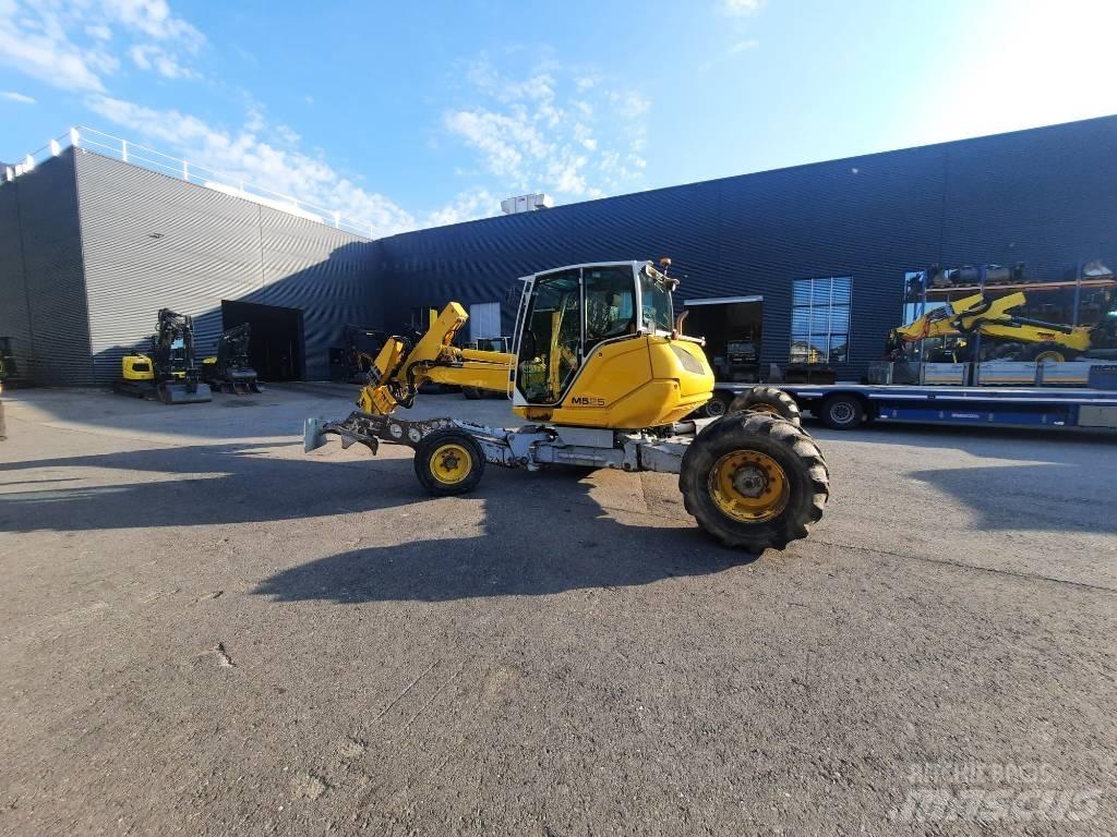 Menzi Muck M525 Gravemaskiner på hjul