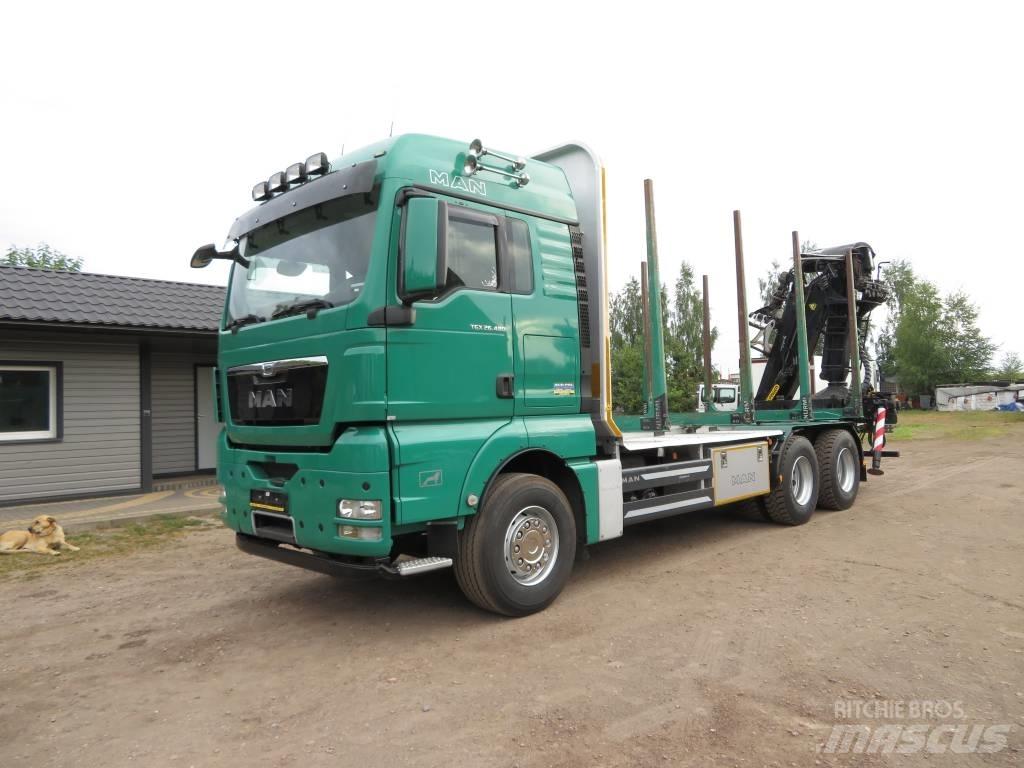 MAN 33 480 Tømmertransport