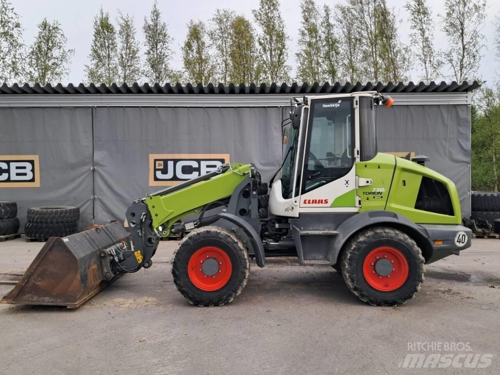 CLAAS 738T Teleskopiske hjullæssere