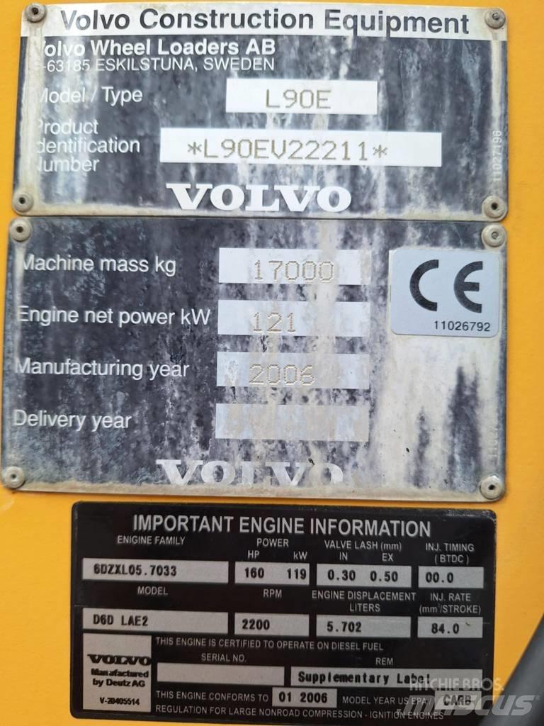 Volvo L 90 E Læssemaskiner på hjul
