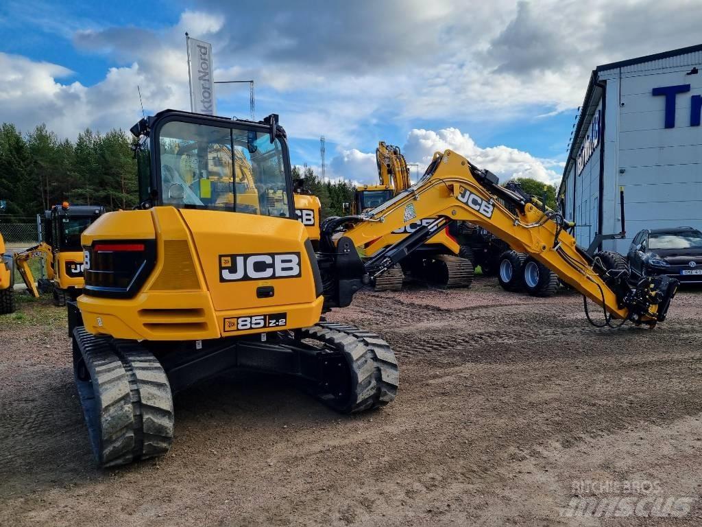 JCB 85Z-2 Ny! omg.lev! Midi-gravemaskiner 7t - 12t