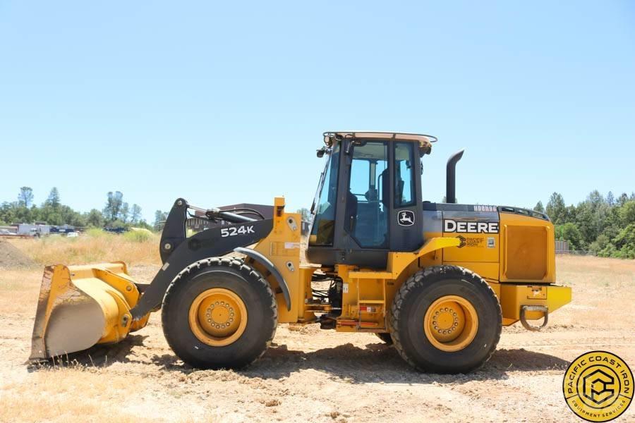 DEERE 524K Læssemaskiner på hjul