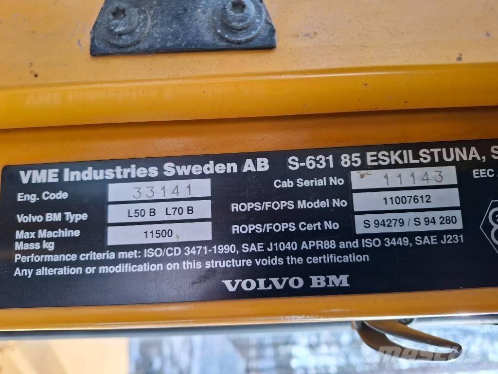 Volvo L70B Læssemaskiner på hjul