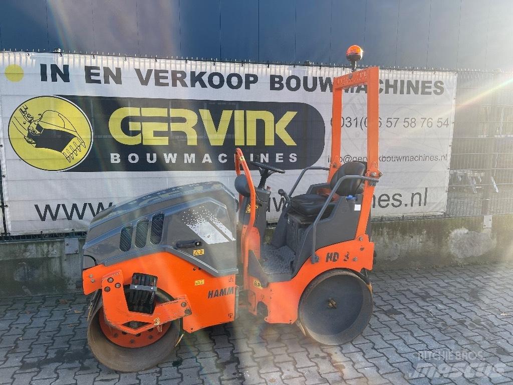 Hamm HD 8 VV Tvilling tromle