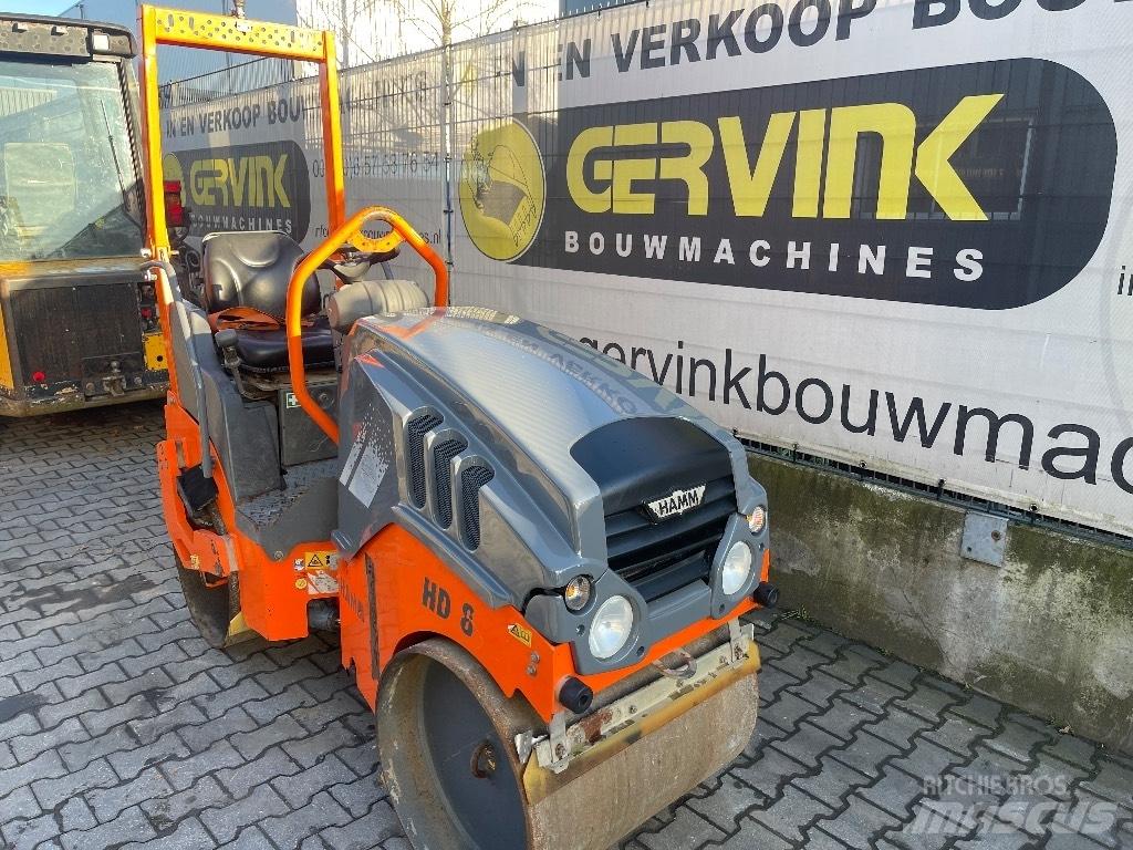 Hamm HD 8 VV Tvilling tromle