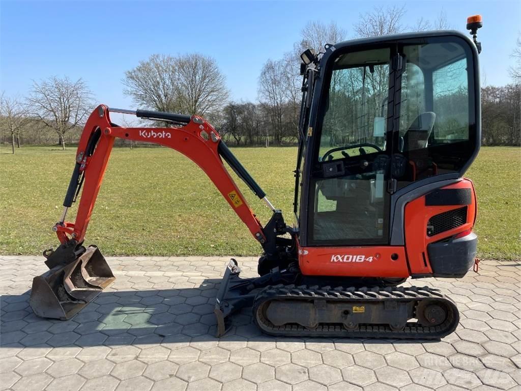 Kubota KX18-4 Minigravemaskiner