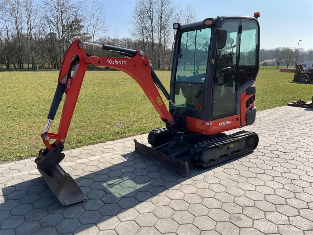 Kubota KX18-4 Minigravemaskiner