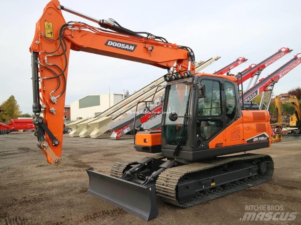 Doosan DX 140 LC-7 Gravemaskiner på larvebånd